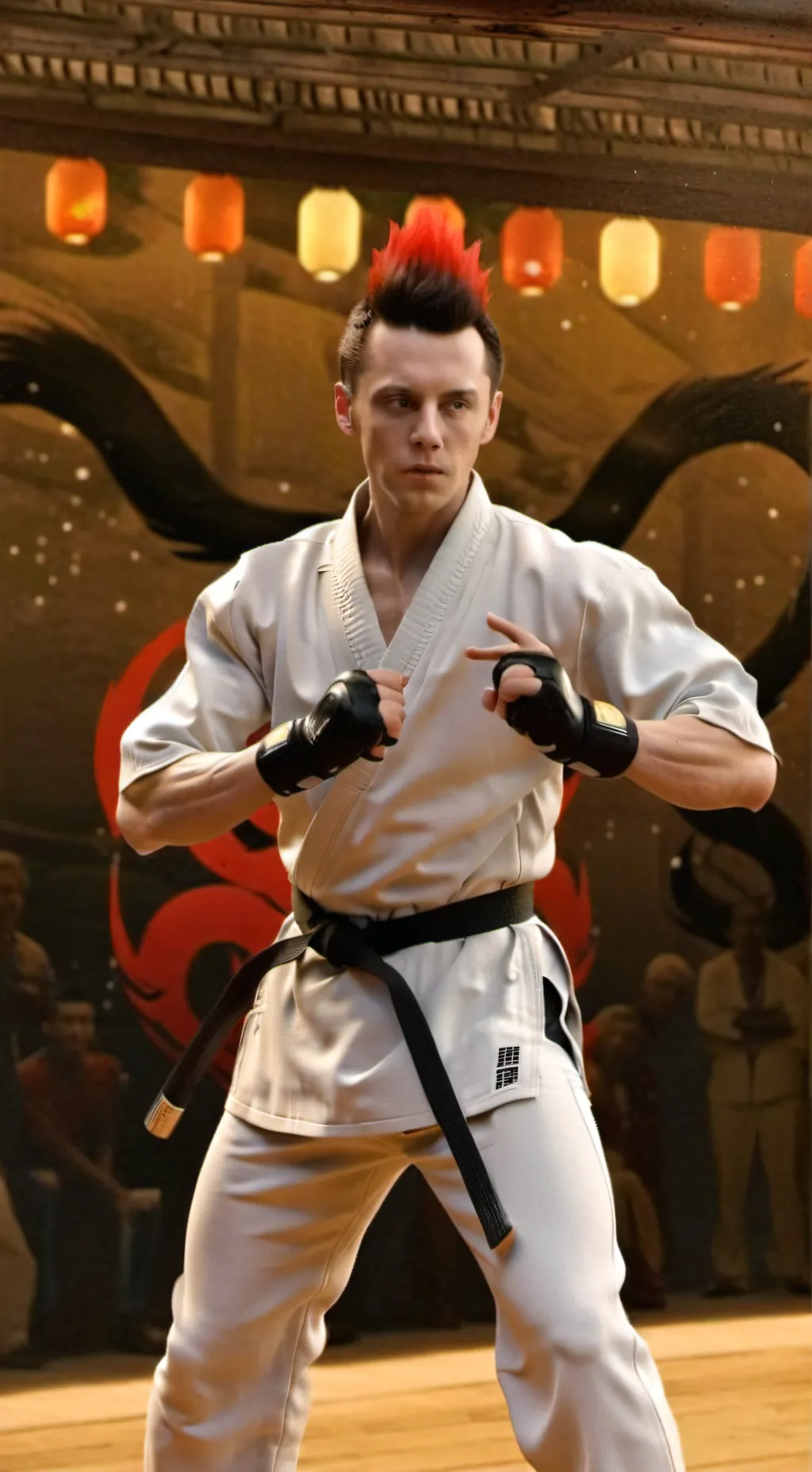 ai character: hawk background