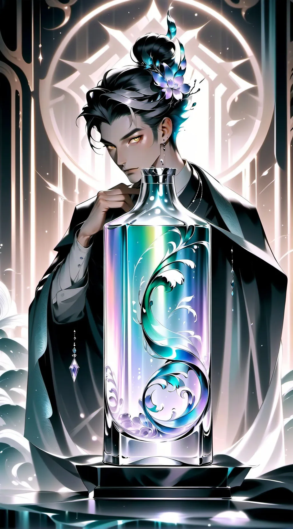 ai character: ethan background