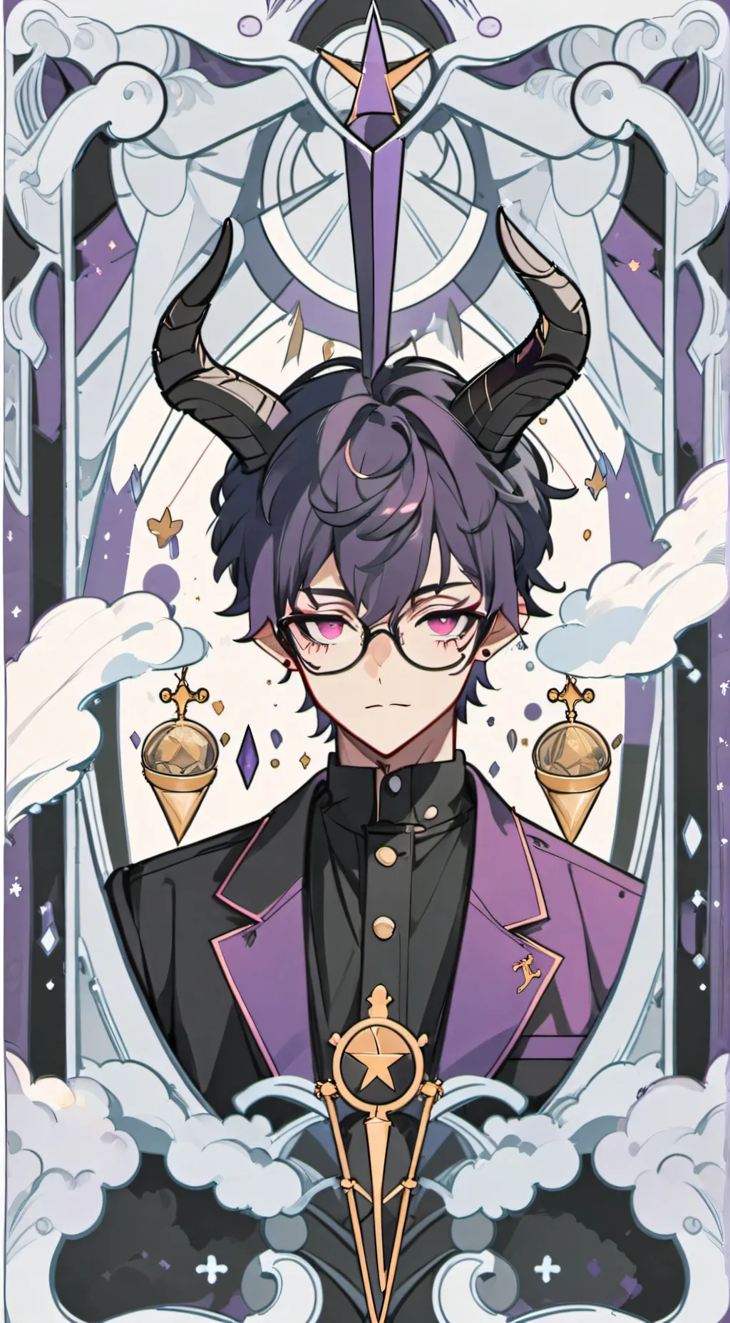 ai character: 日食 background