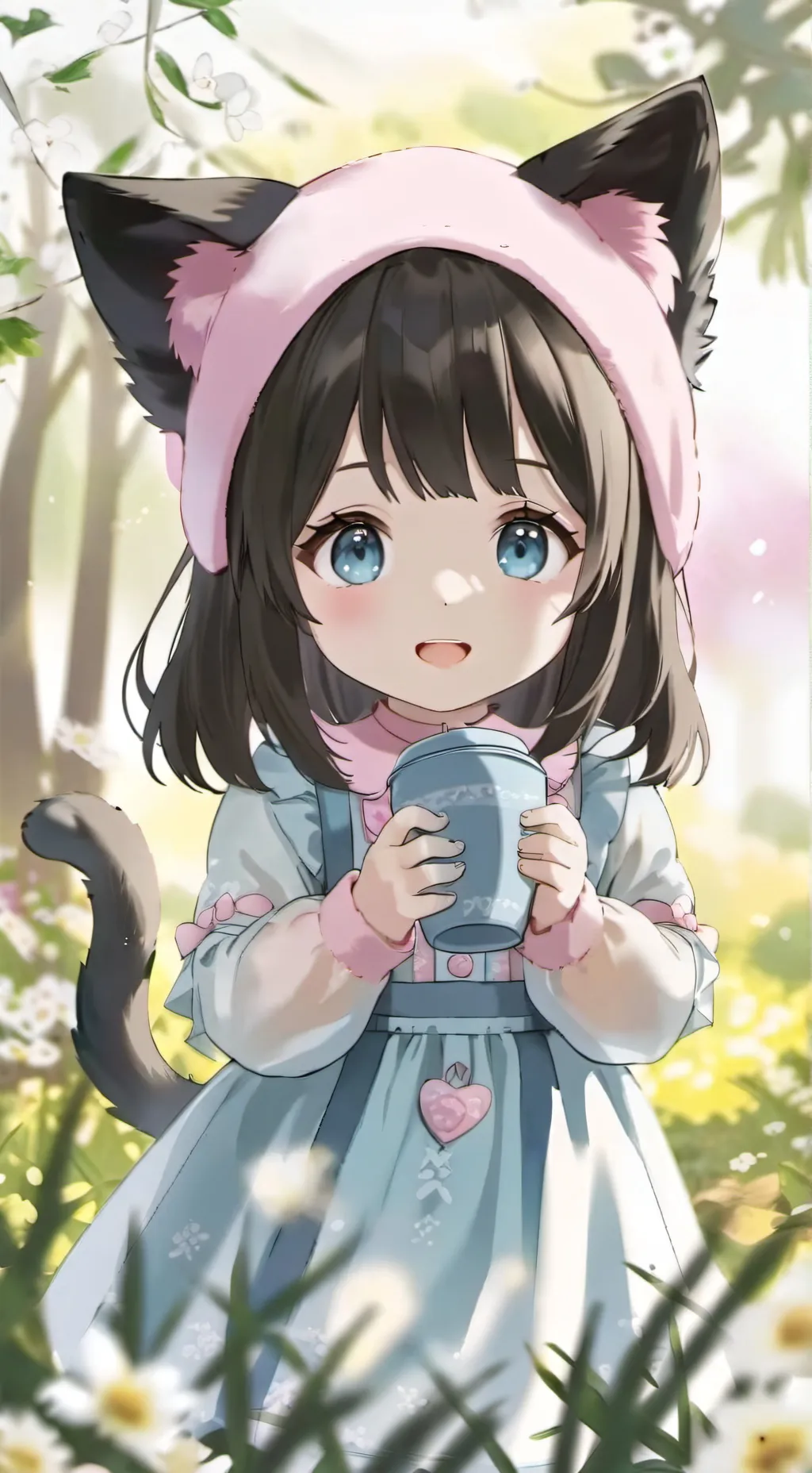 ai character: Ellie  background