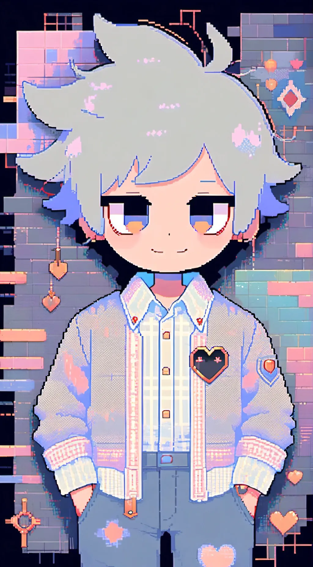 ai character: Lust sans background