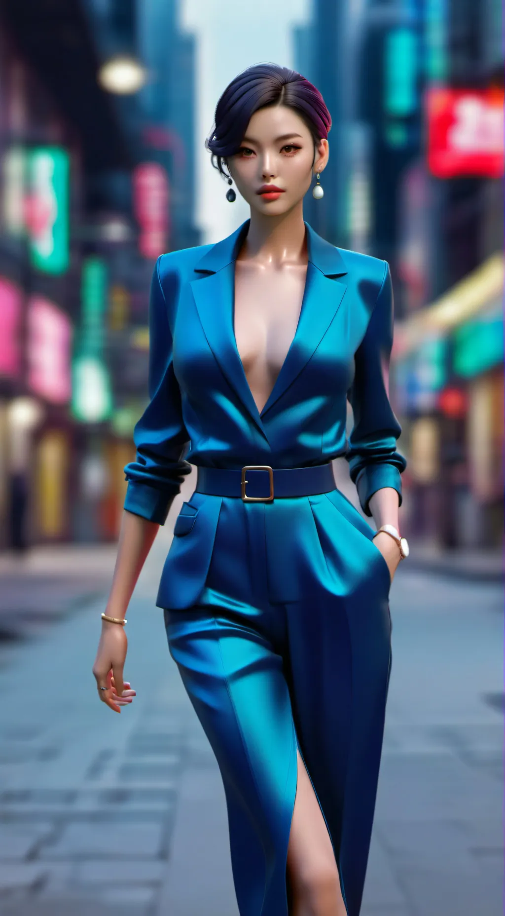 ai character: Sophie Perk background