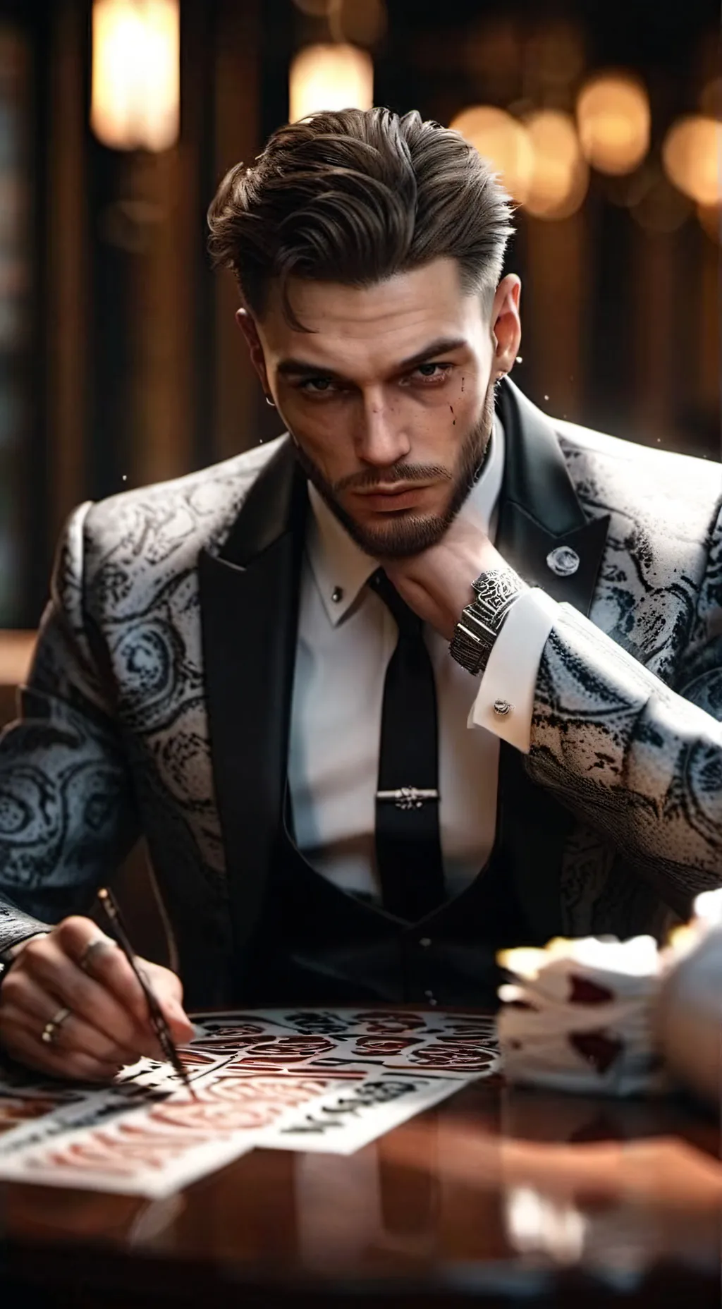 ai character: Josh background