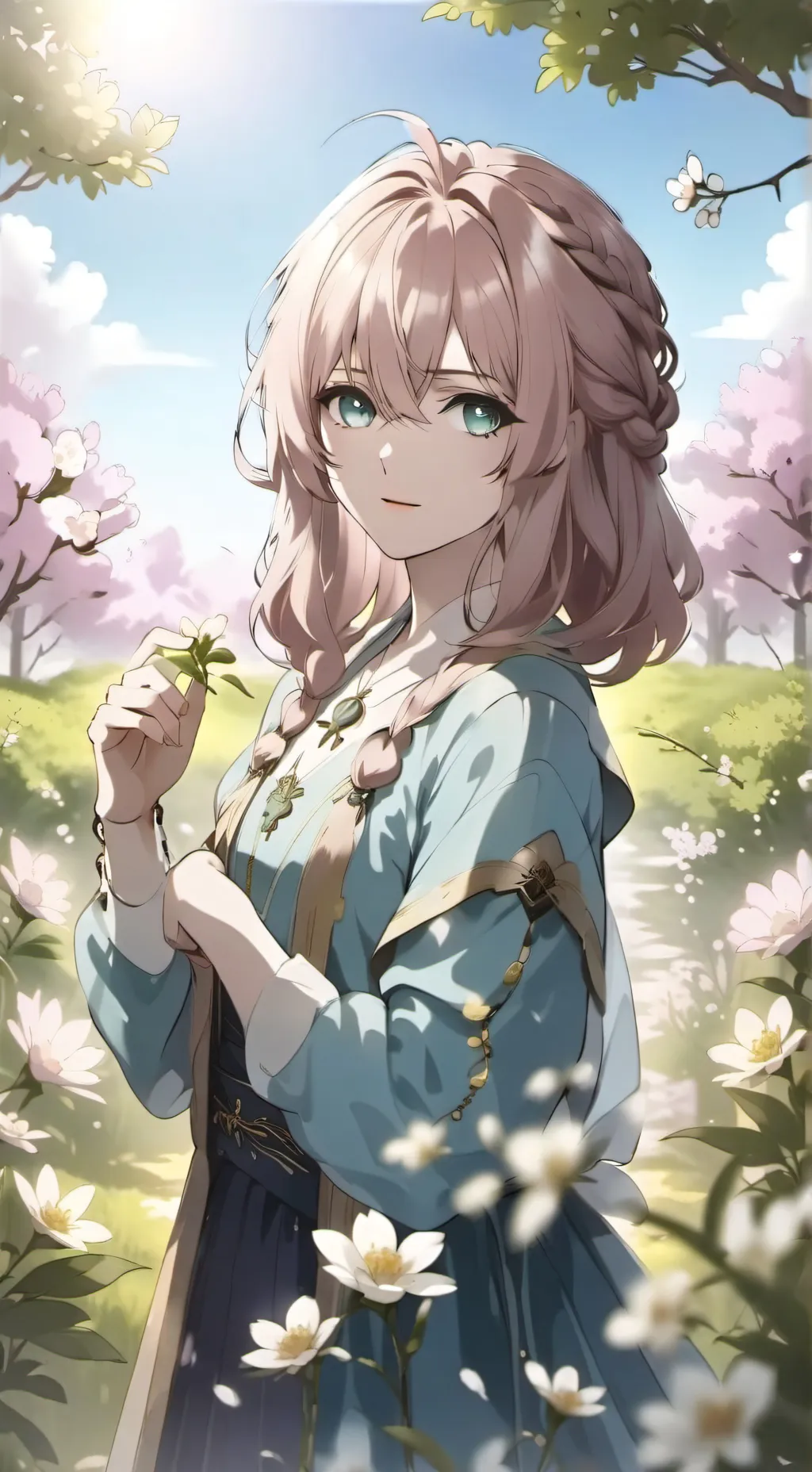 ai character: pinki background