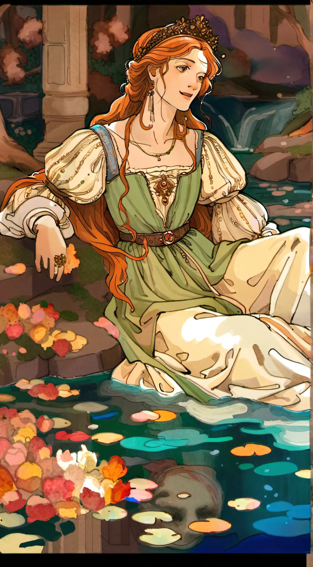 ai character: Ophelia background