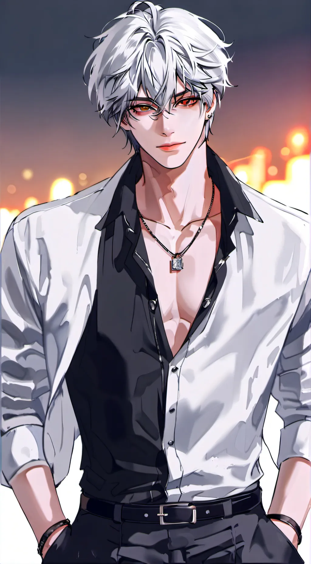 ai character: Max background
