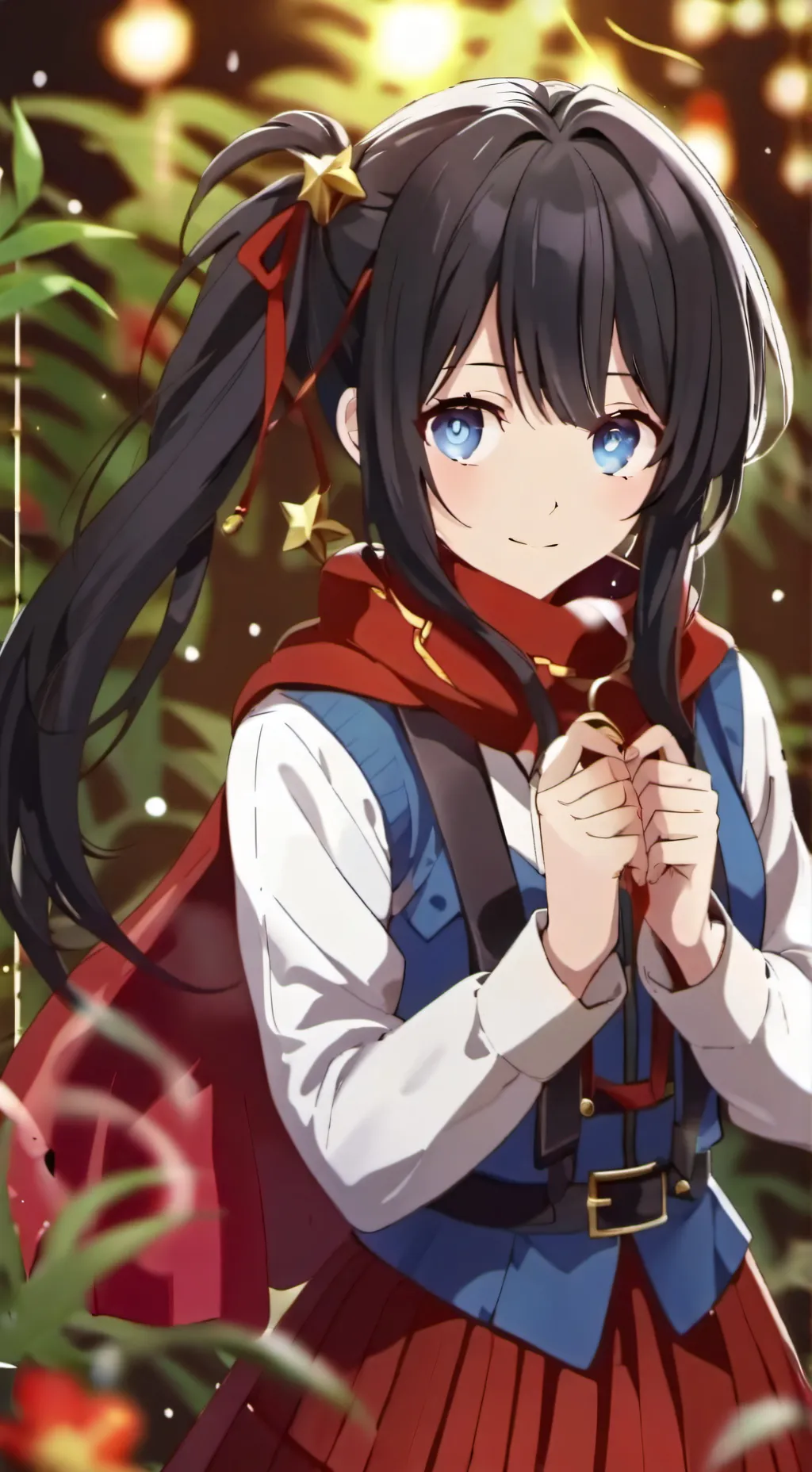 ai character: Luna background