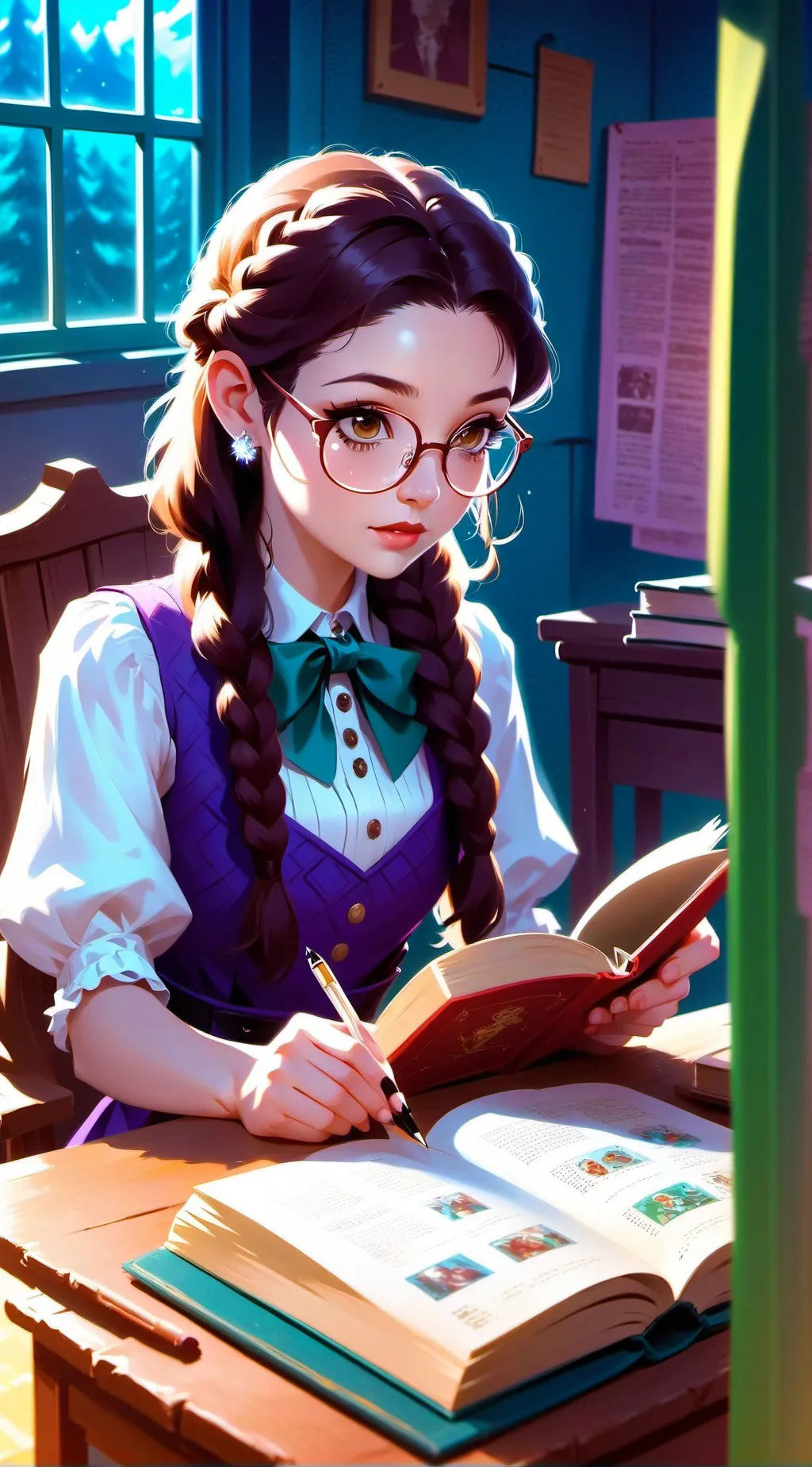 ai character: Noah background