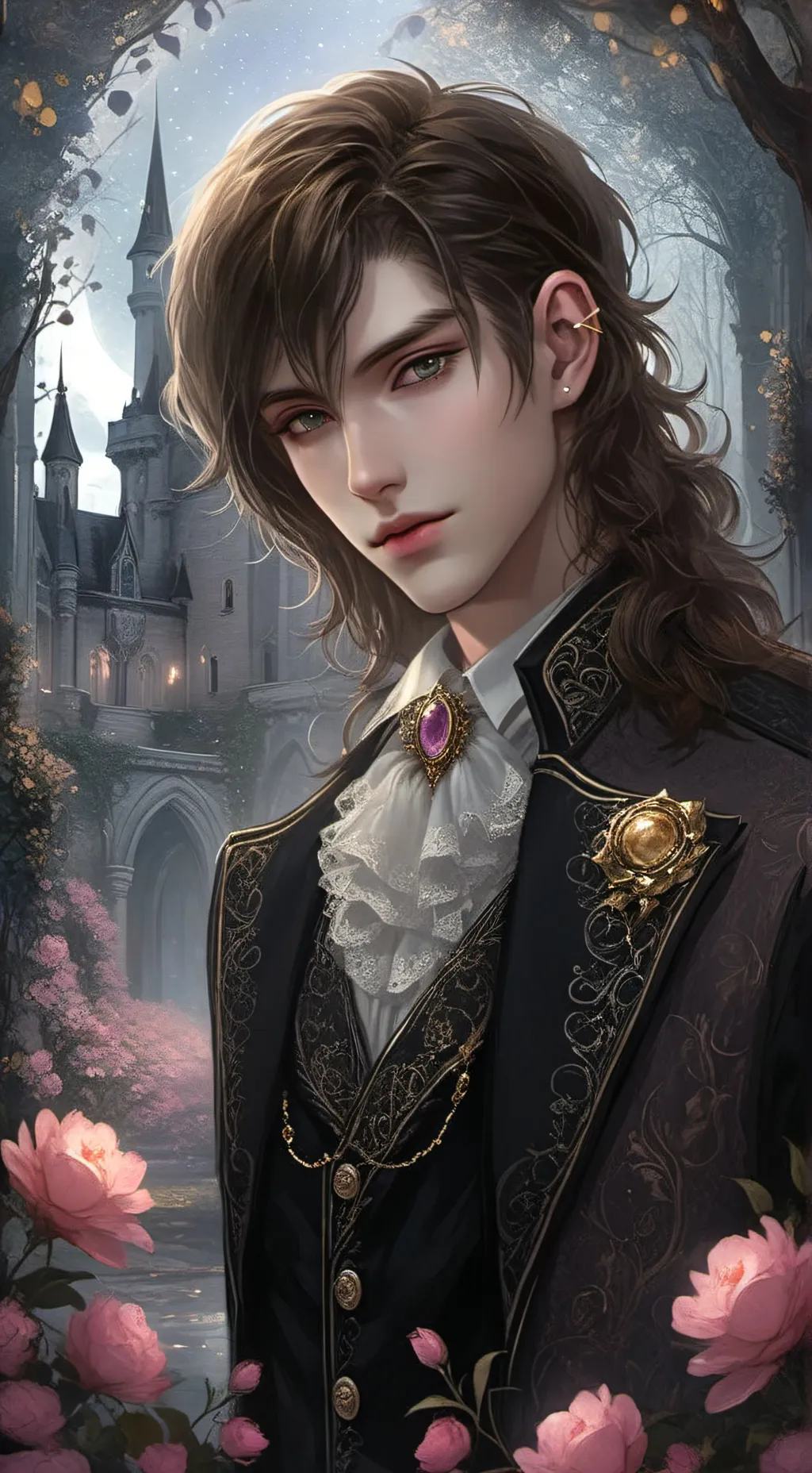 ai character: ◇ •  Kaito • ◇ background