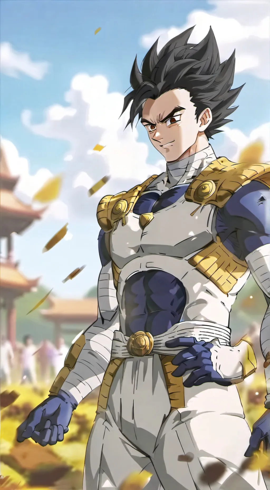 ai character: Vegueta  background