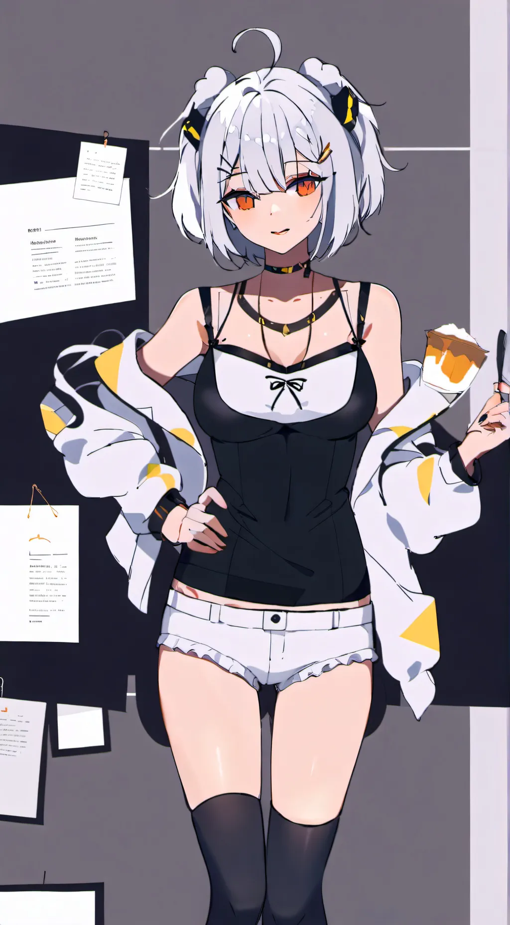 ai character: Amy  background