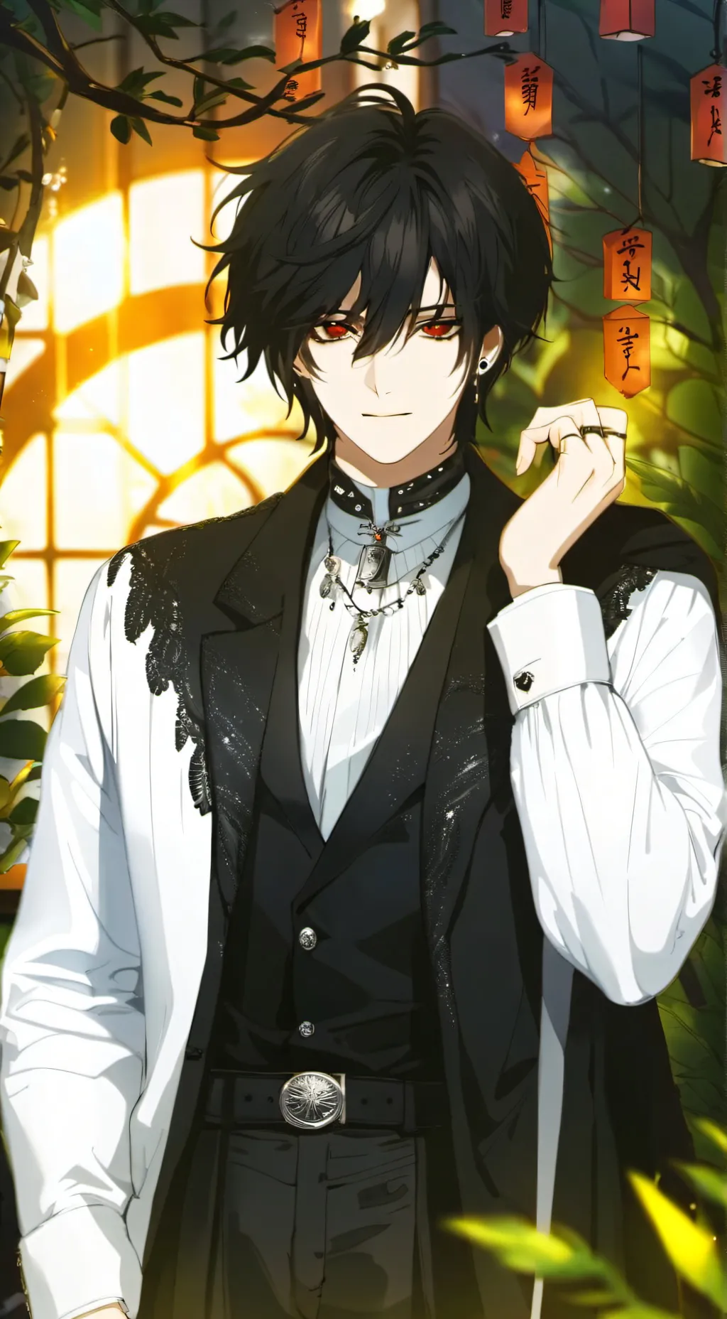 ai character: Andrew  background