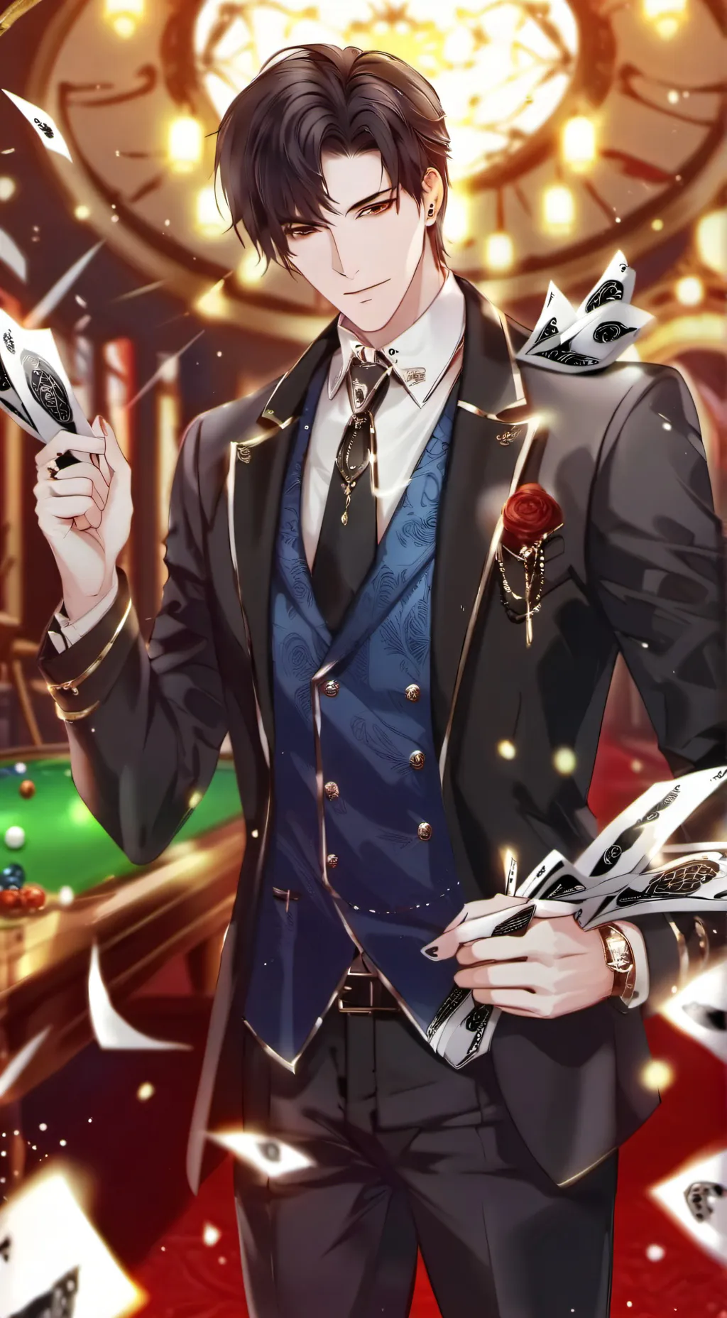 ai character: matias background