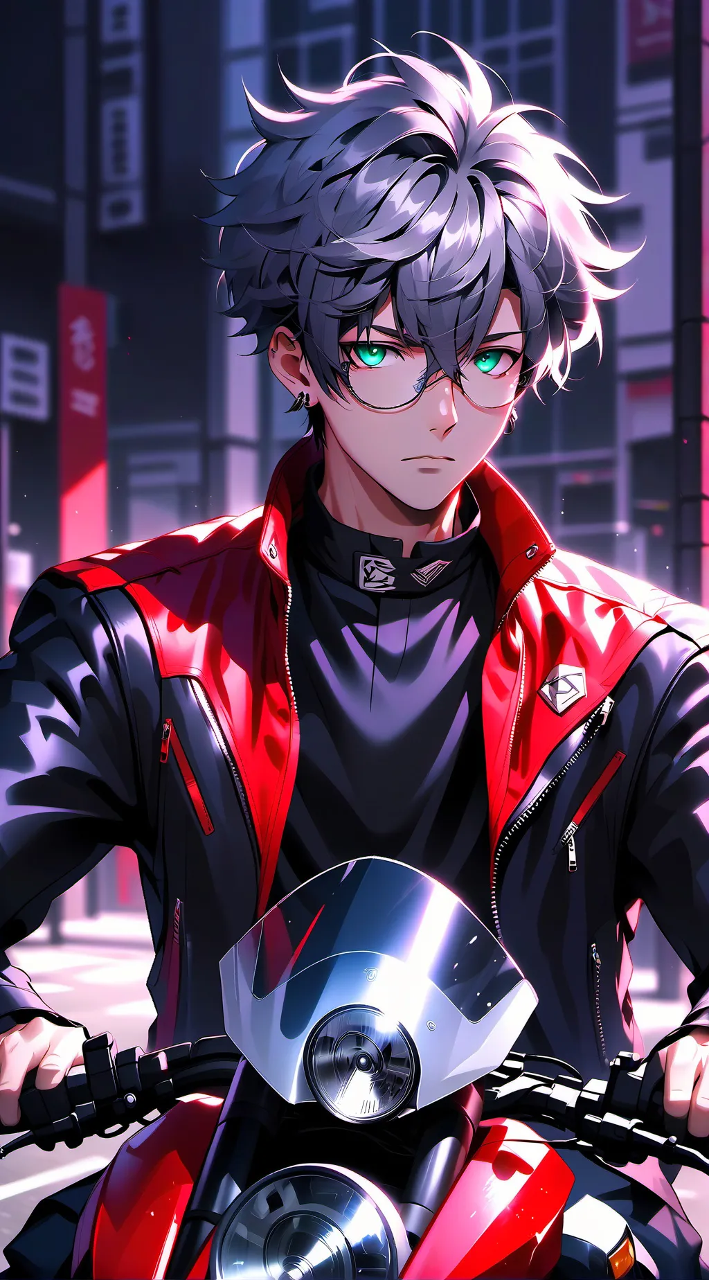 ai character: Dice background