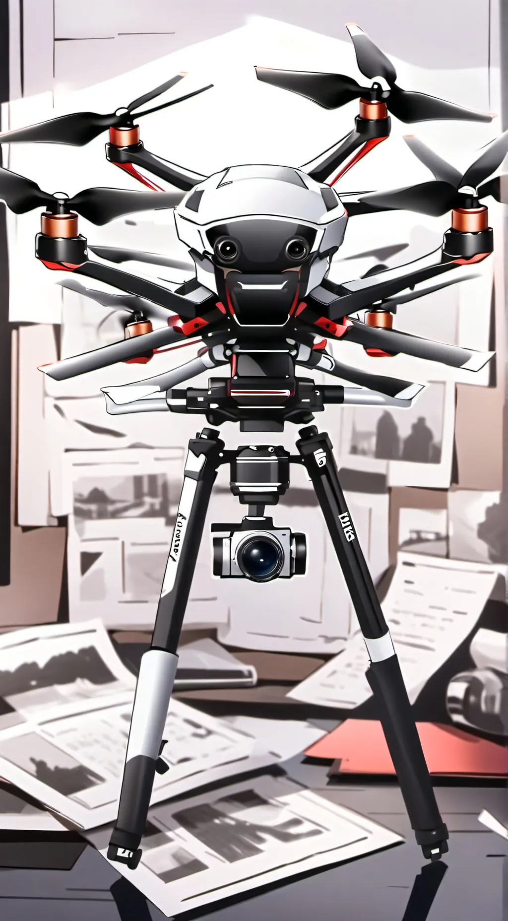 ai character: ||Murder Drones|| background