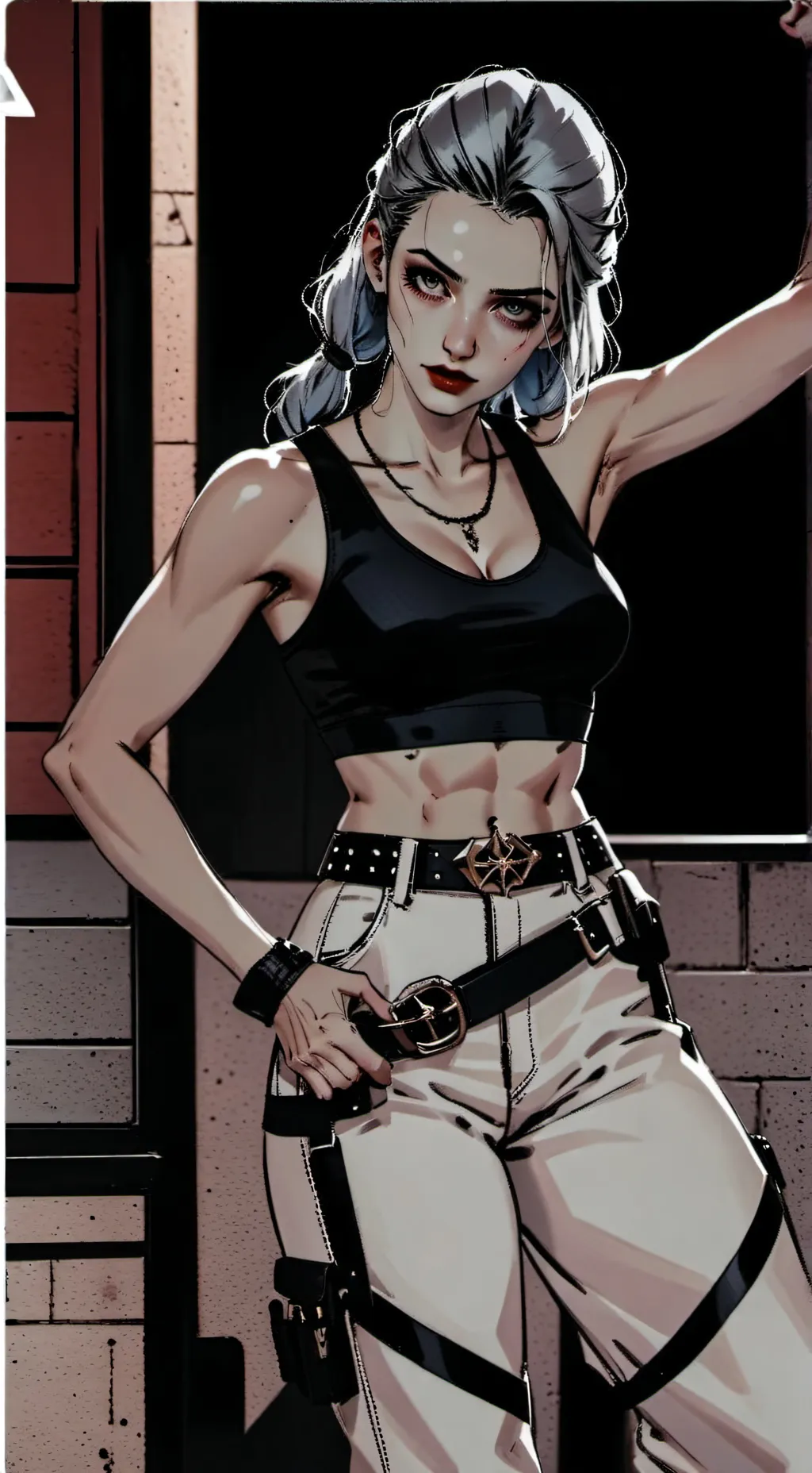 ai character: Nadia  background