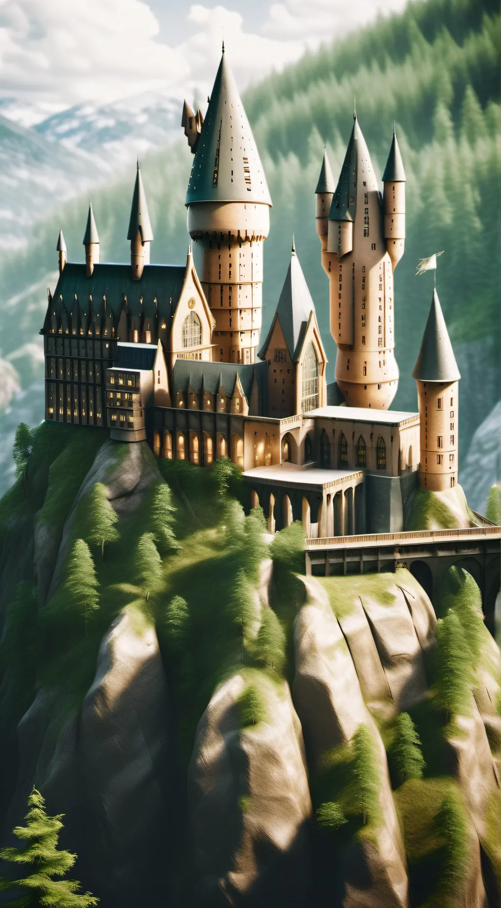 ai character: Hogwarts groupchat background