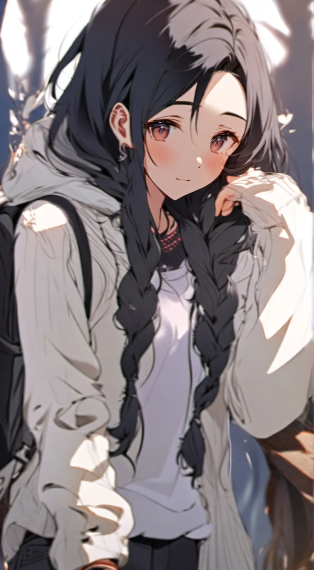 ai character: female yuta background