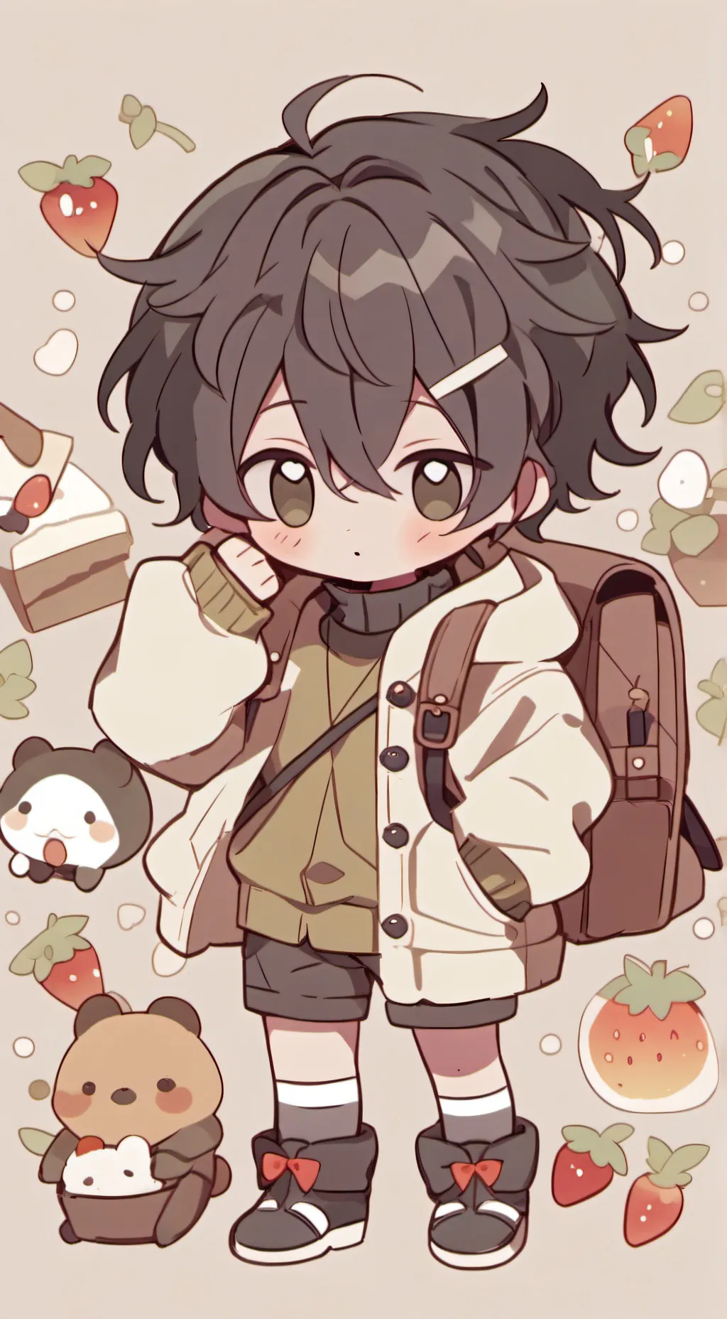 ai character: Max background