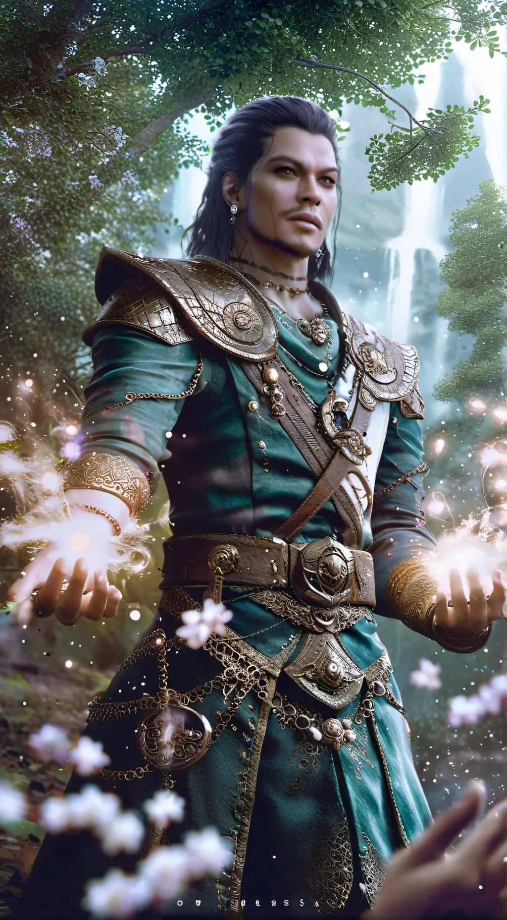 ai character: Magicthe gathering background