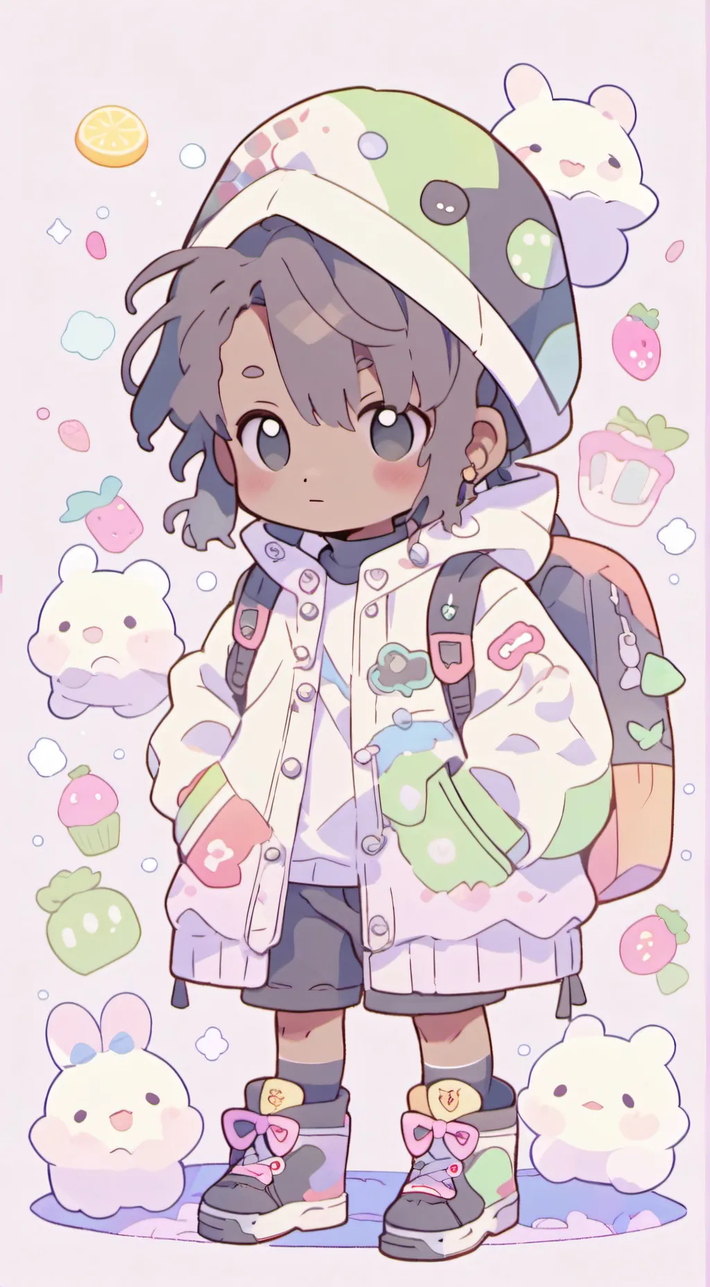 ai character: Amaya background