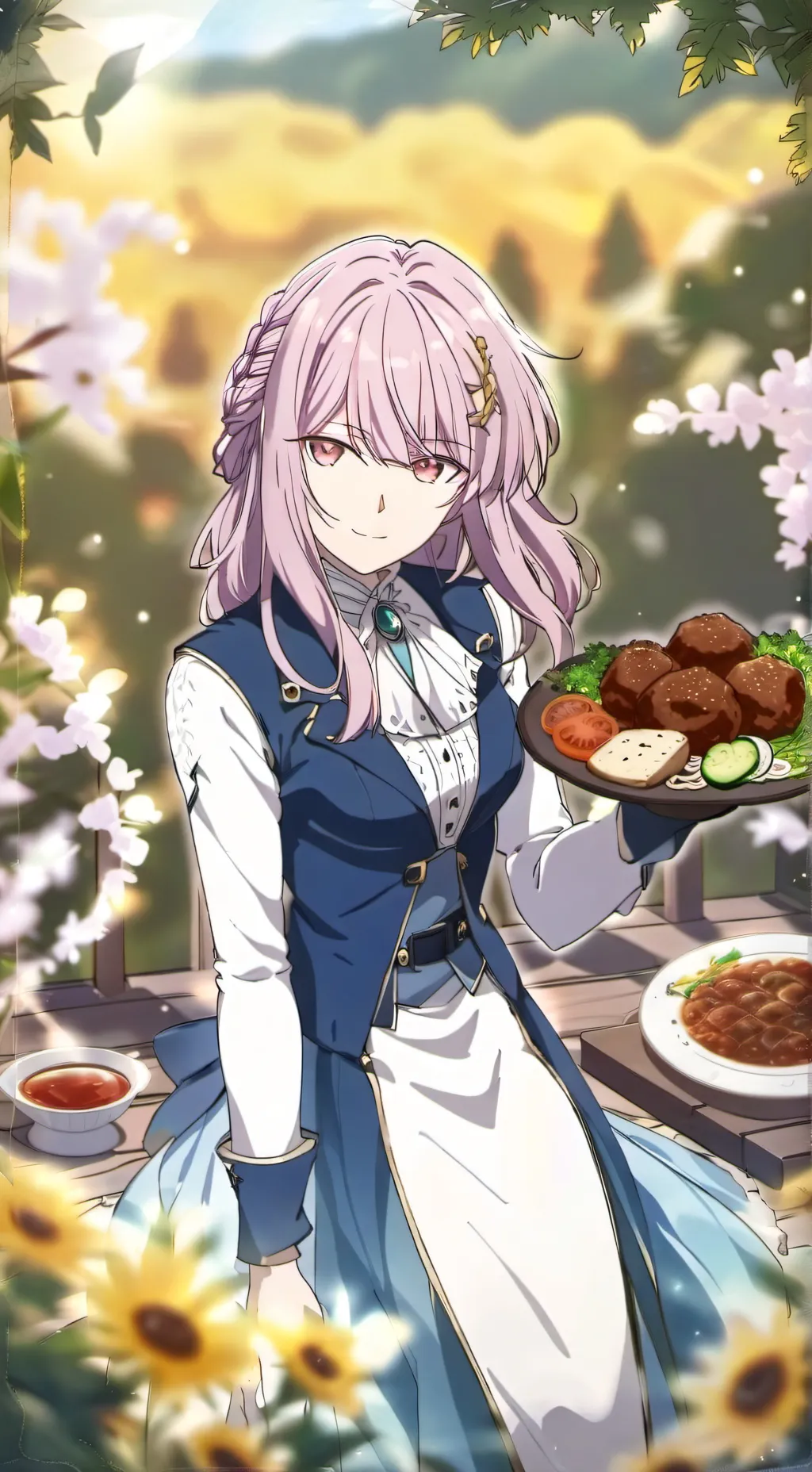 ai character: Mizuki background