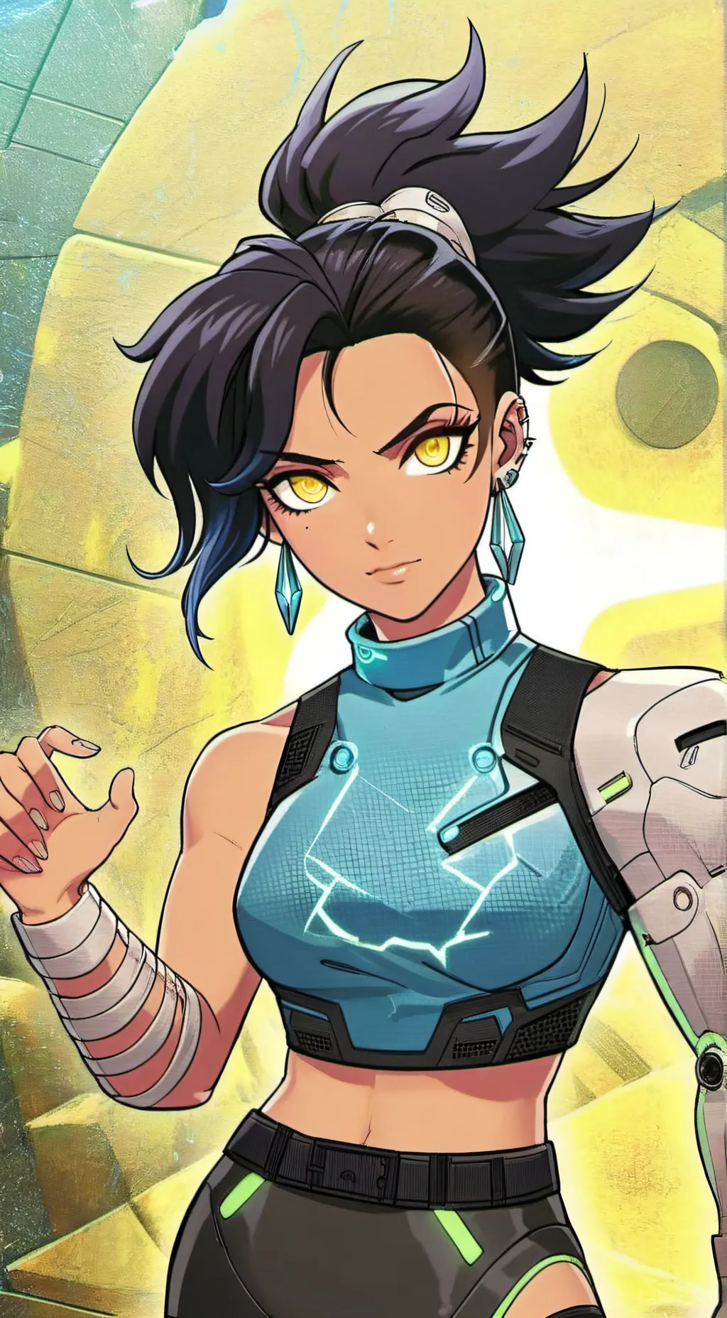 ai character: Rita Miller background