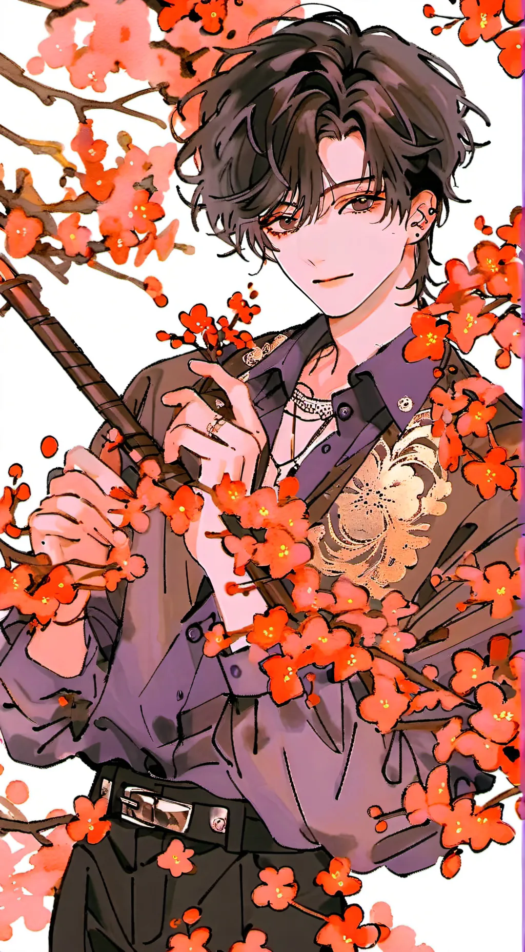 ai character: Rin background