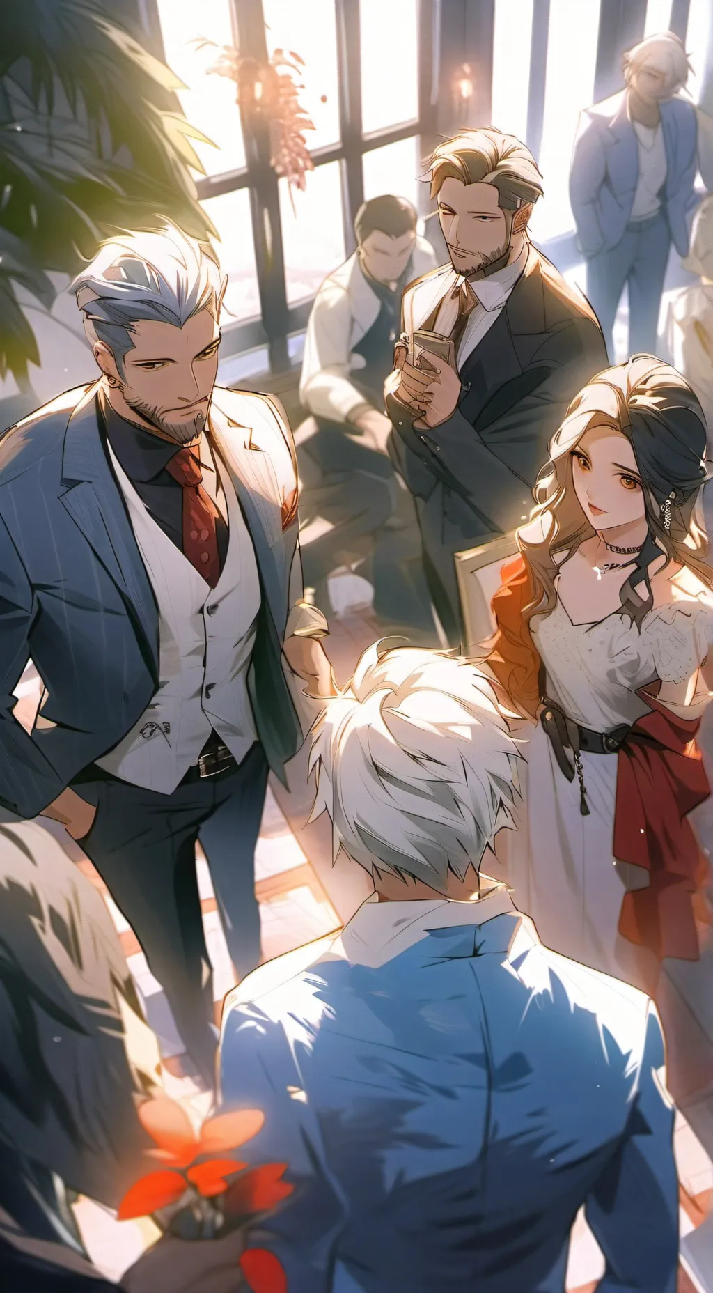 ai character: High Club background