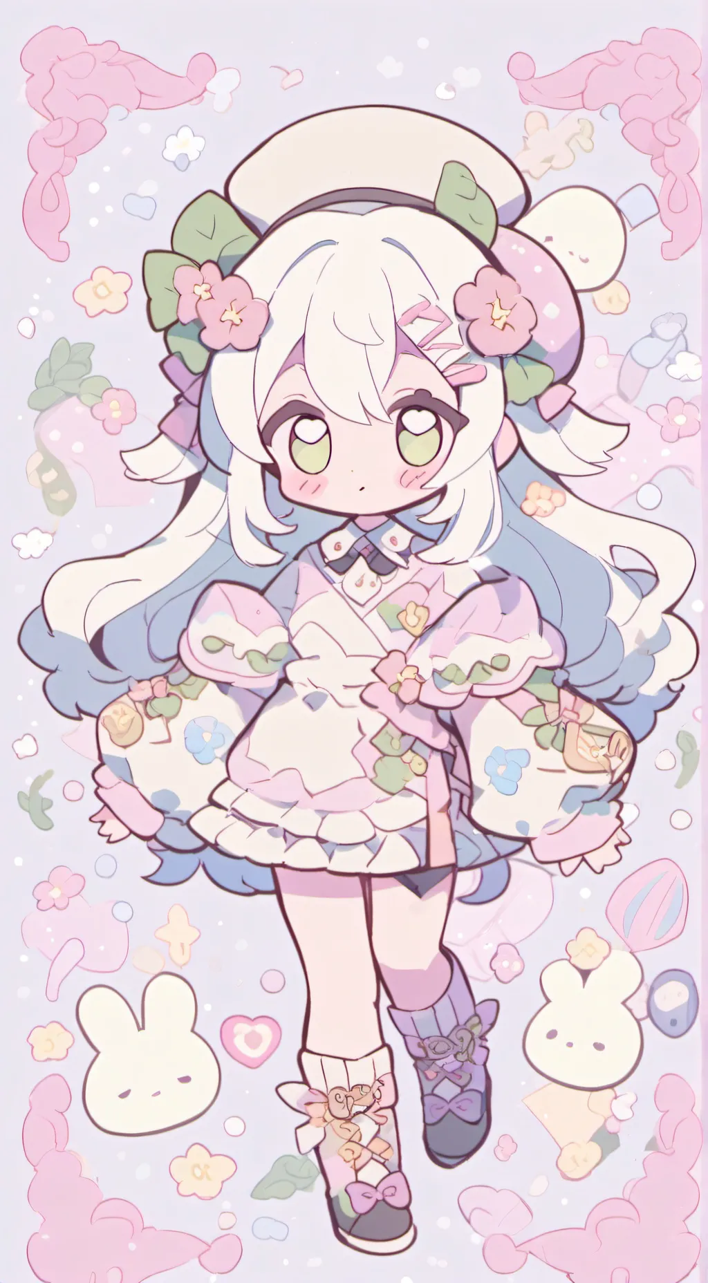 ai character: grade 3 background