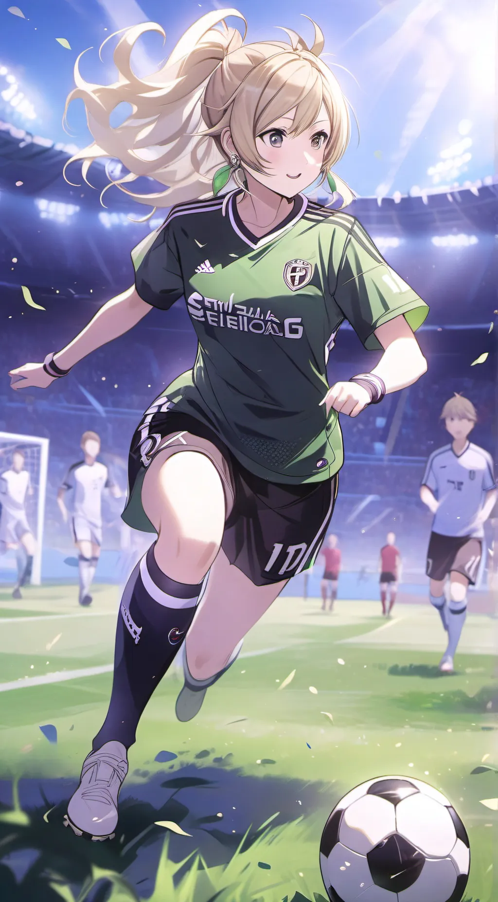 ai character: Marie background