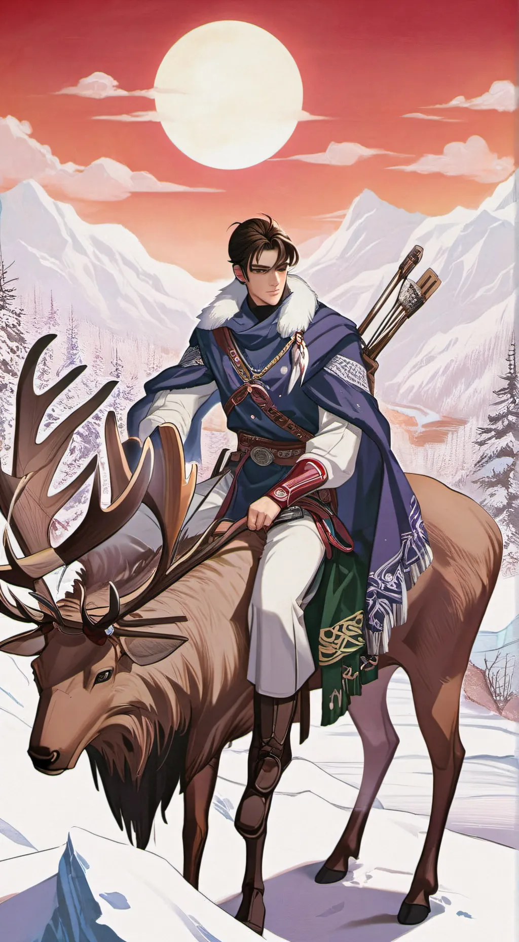ai character: 🍂 Arthur ￼🍂 background