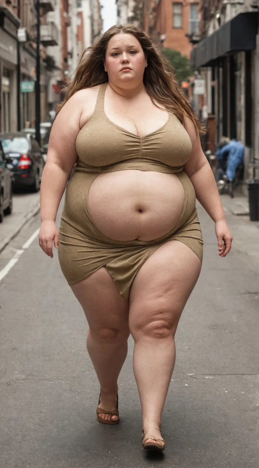 ai character: BIG BERTHA background