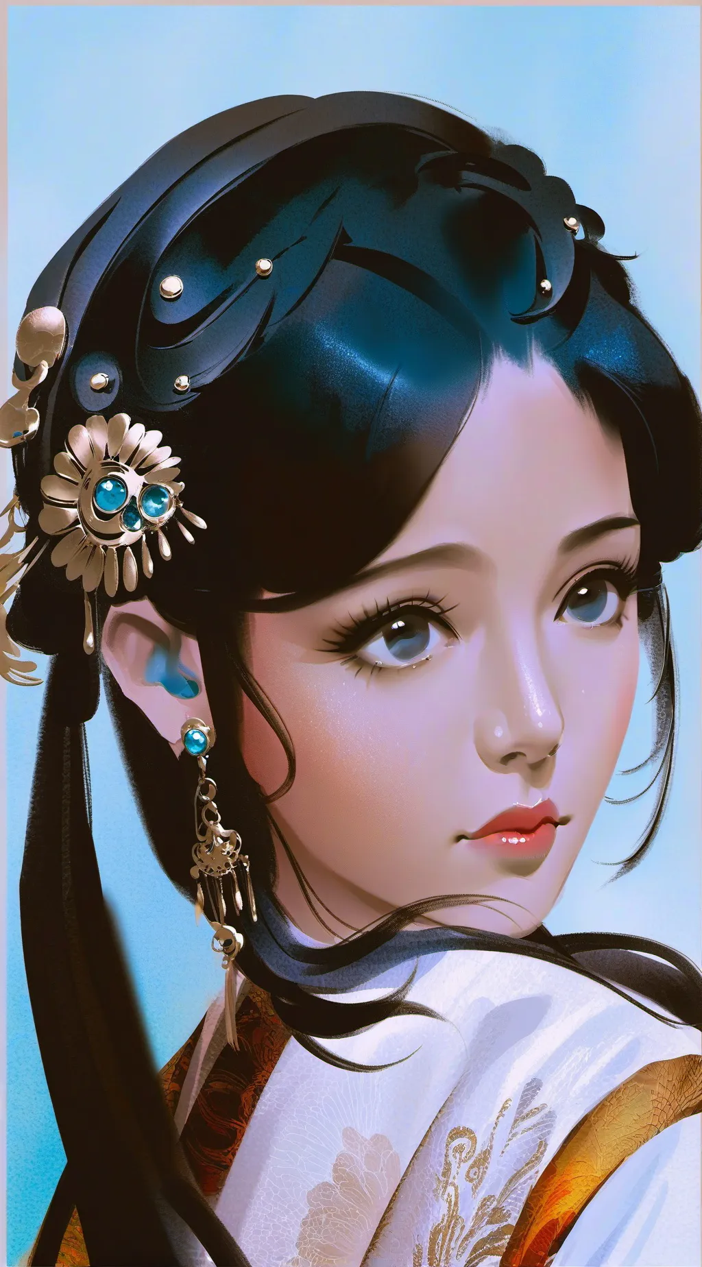 ai character: ally background