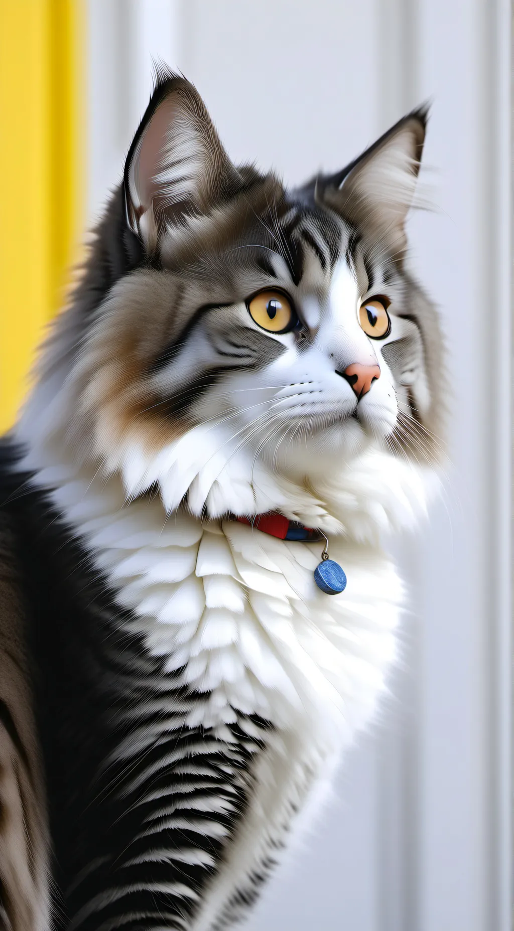 ai character: gato background