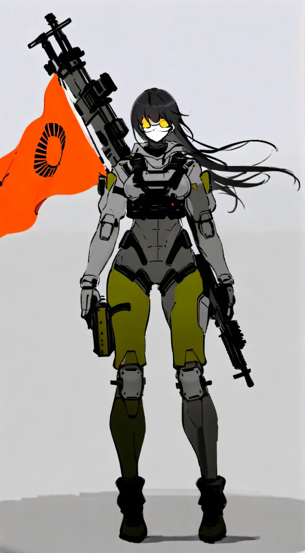 ai character: murder drones xfpe background