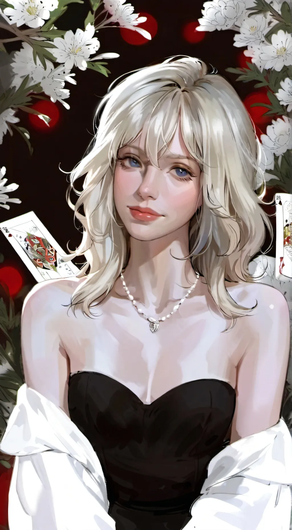 ai character: Pearl background