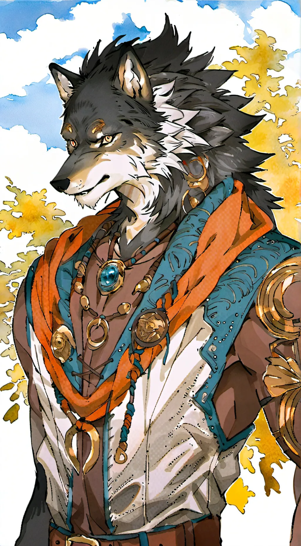 ai character: Fang background