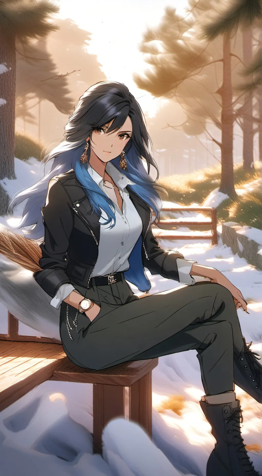 ai character: Porsche background