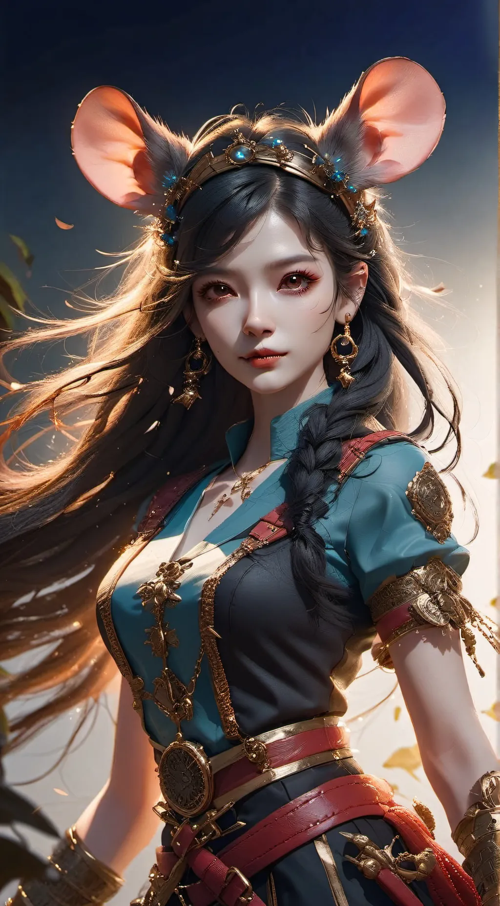 ai character: Ratty background