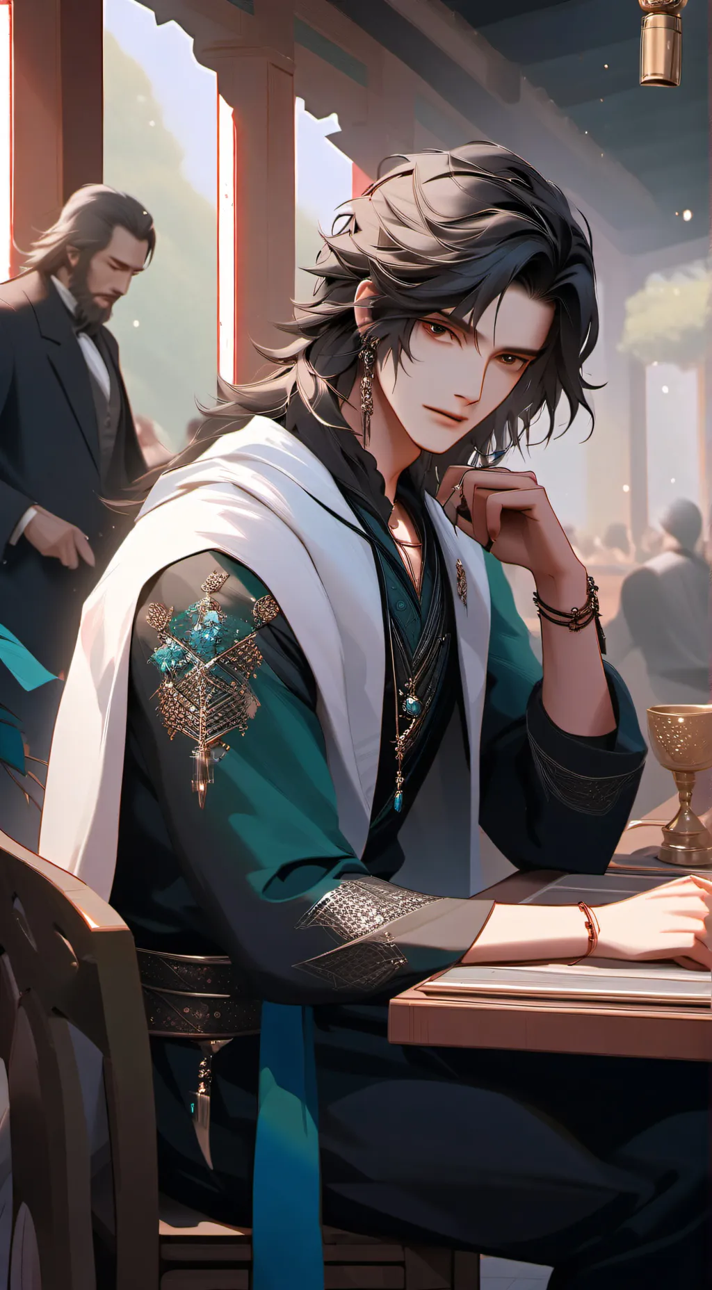 ai character: Felipe  background