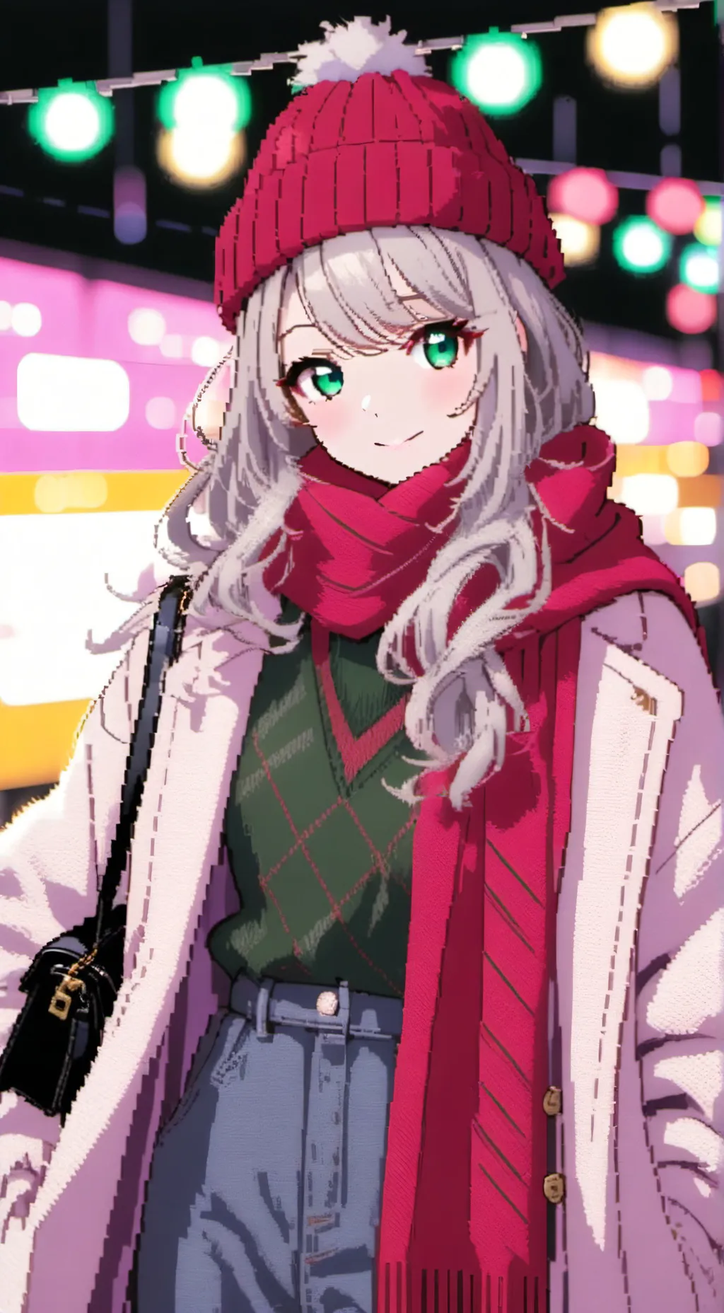 ai character: Crystal background