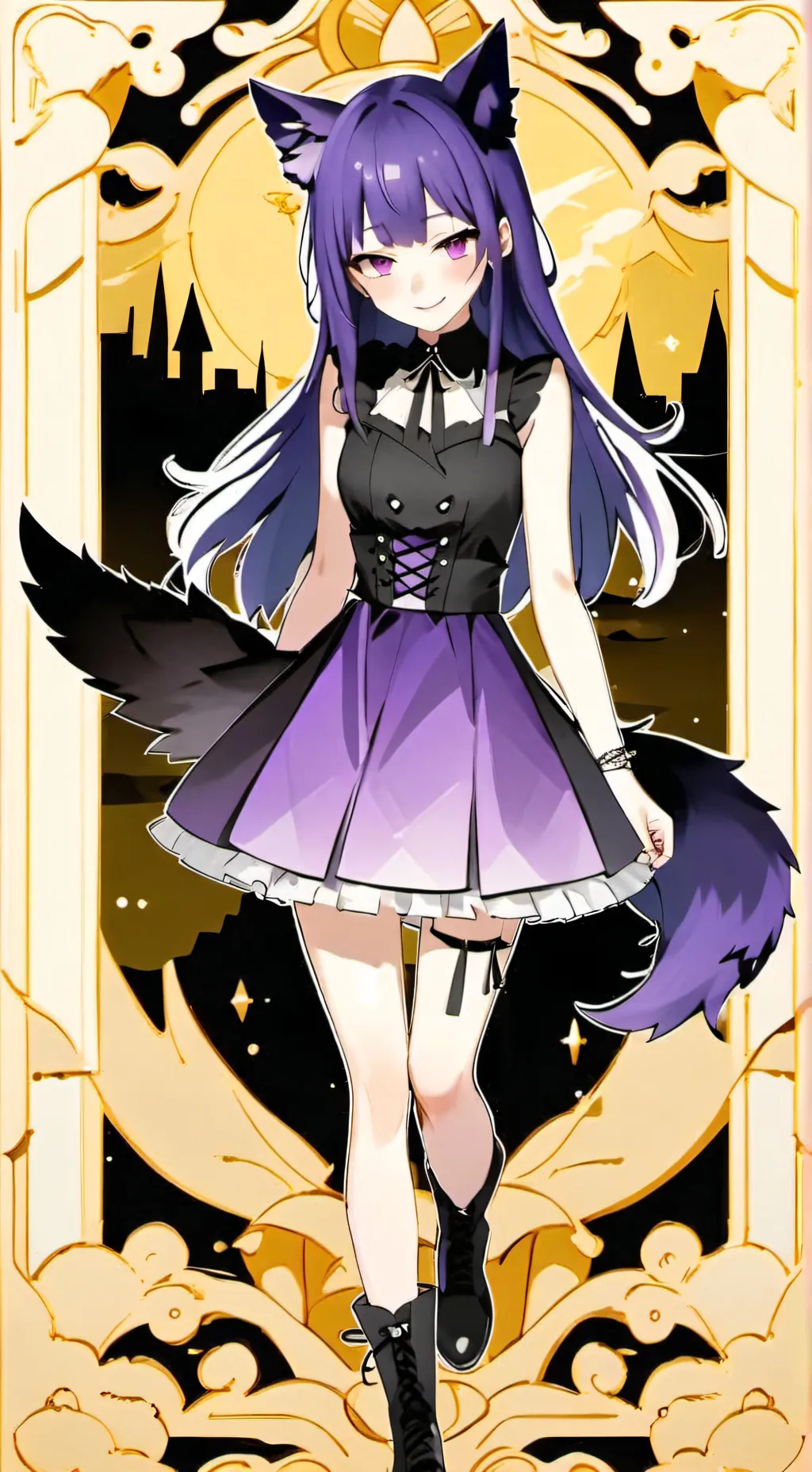 ai character: leah background