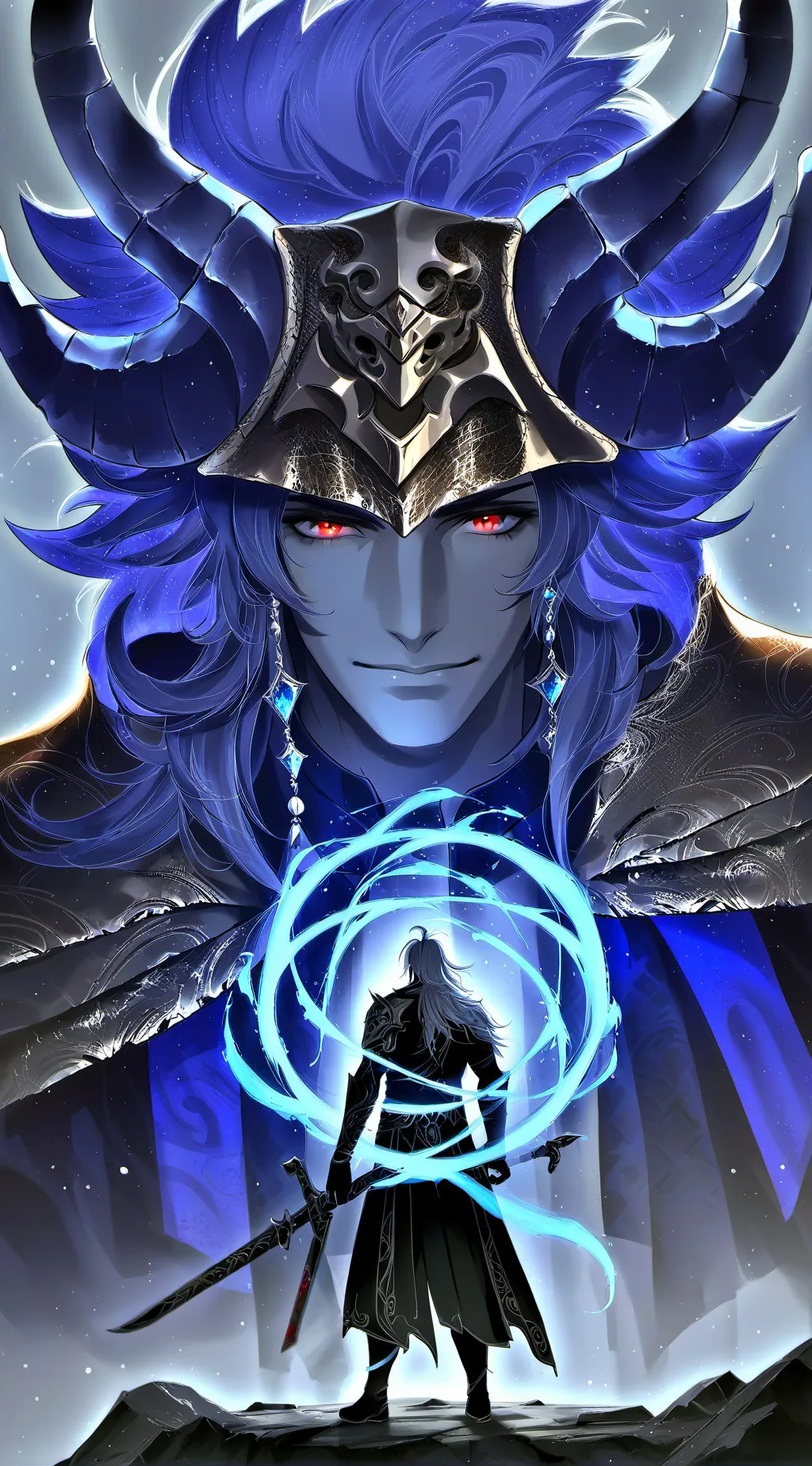 ai character: Descendants  background