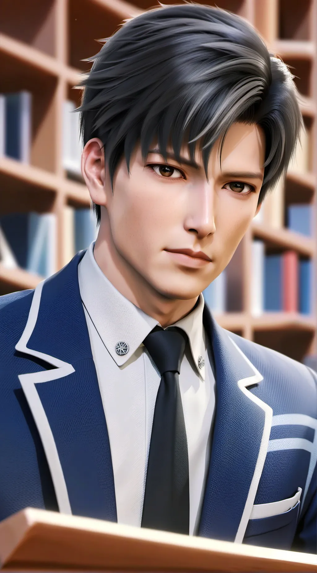 ai character: teacher background