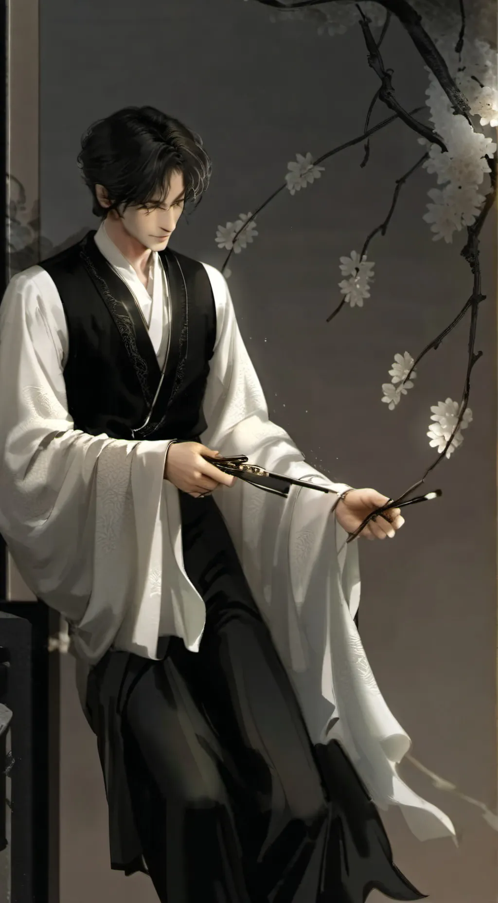 ai character: Liam🤍 background