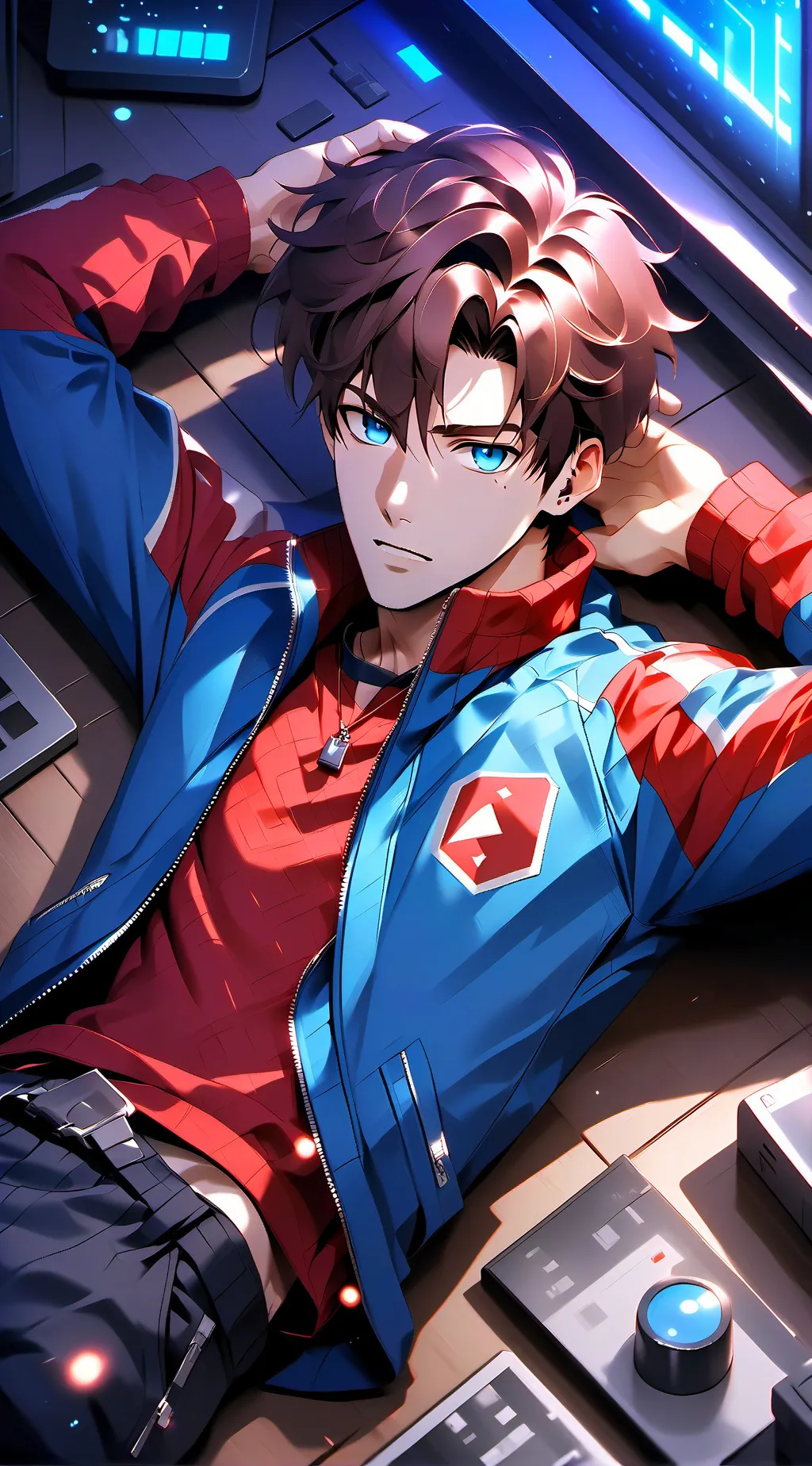 ai character: Max background