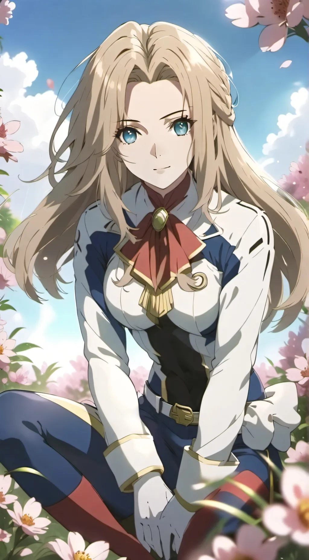 ai character: MHA NO.1 daughter background
