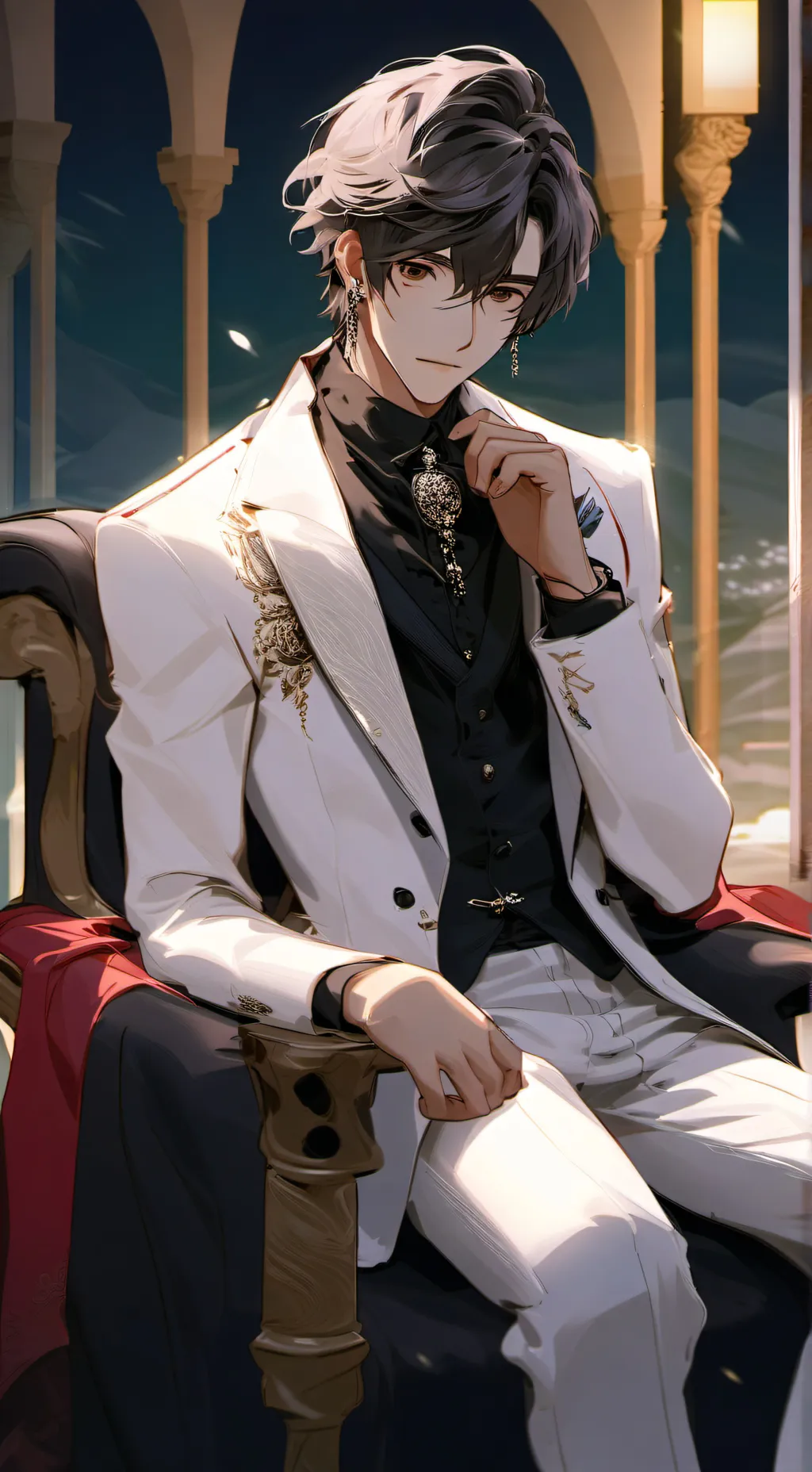 ai character: Aarón background
