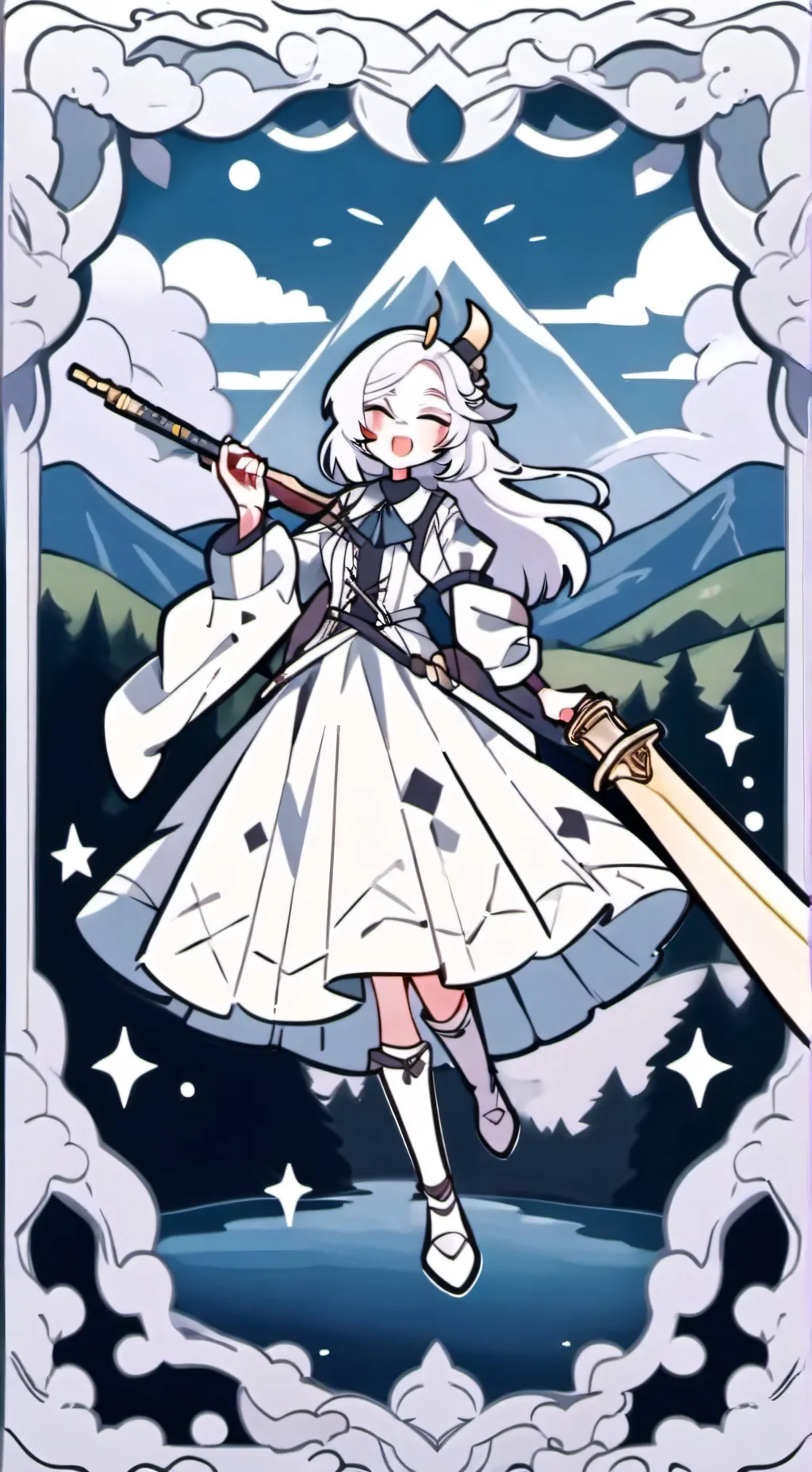 ai character: Lilly background